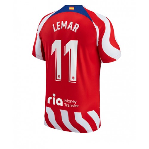 Fotbalové Dres Atletico Madrid Thomas Lemar #11 Domácí 2022-23 Krátký Rukáv